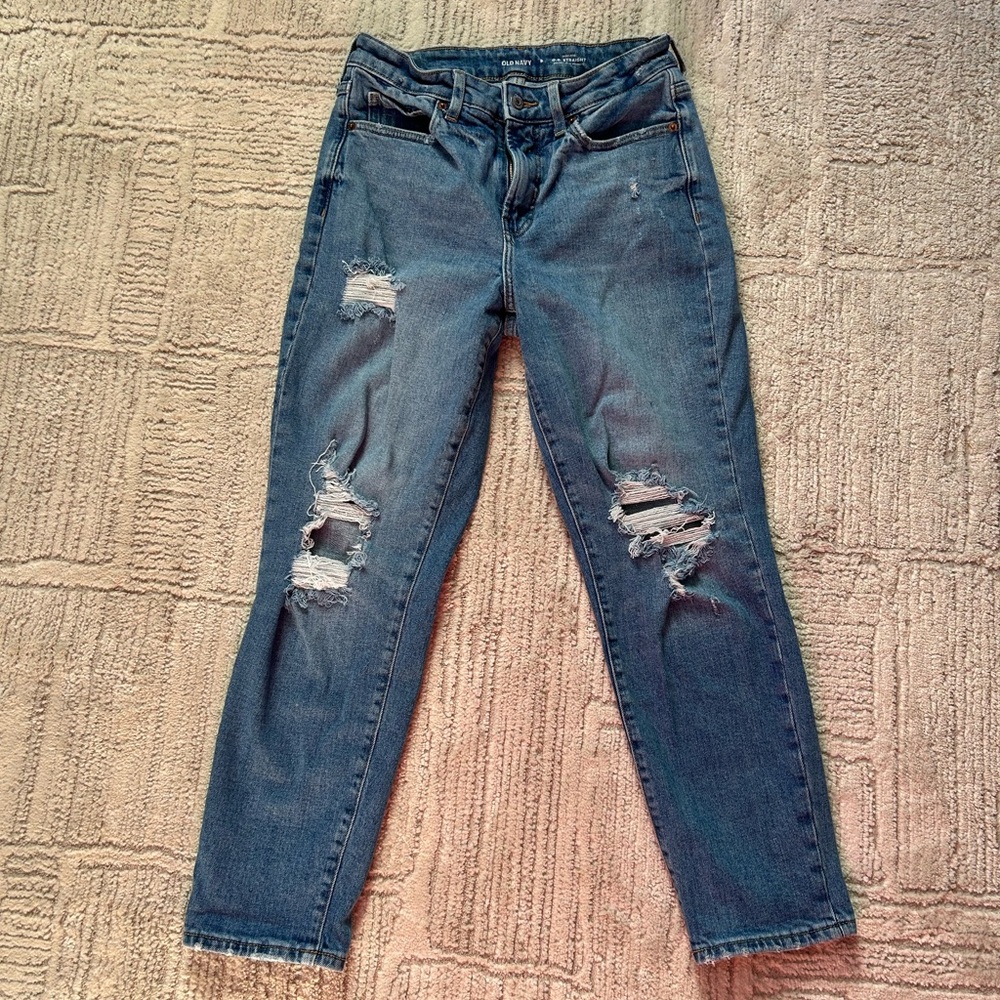 Old Navy High Rise OG Straight Jeans